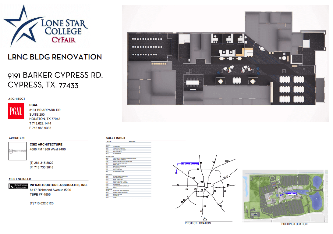 Additions & Renovations Learning Commons Lone Star College