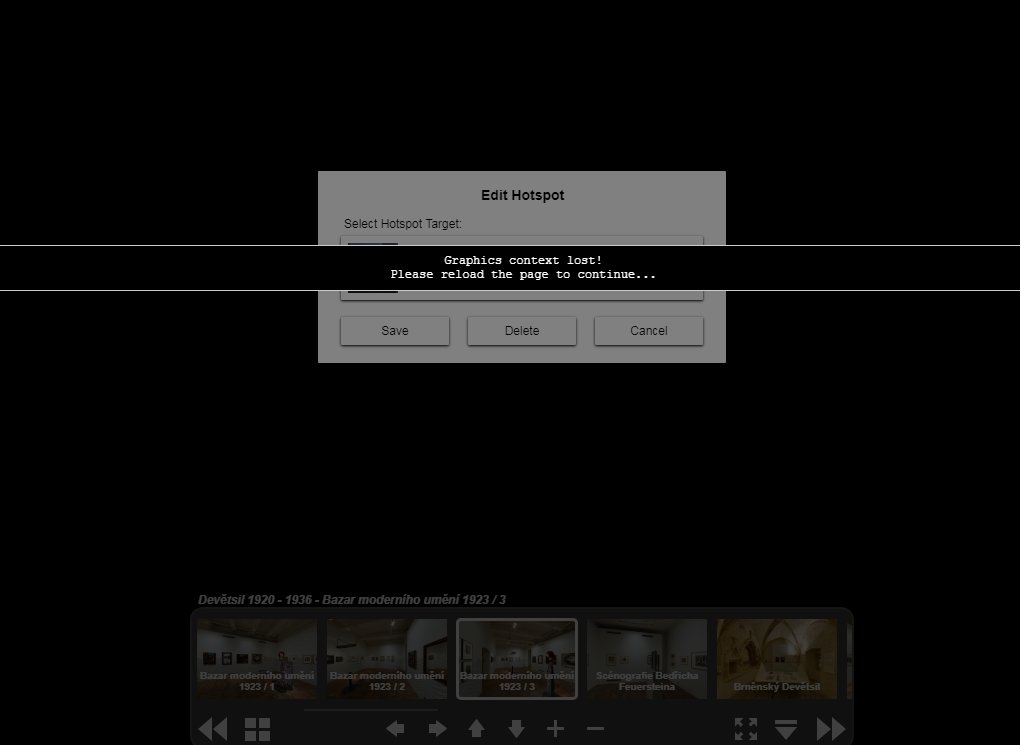 Graphic Context Lost Please Reload Krpano Tools Krpano Com Forum
