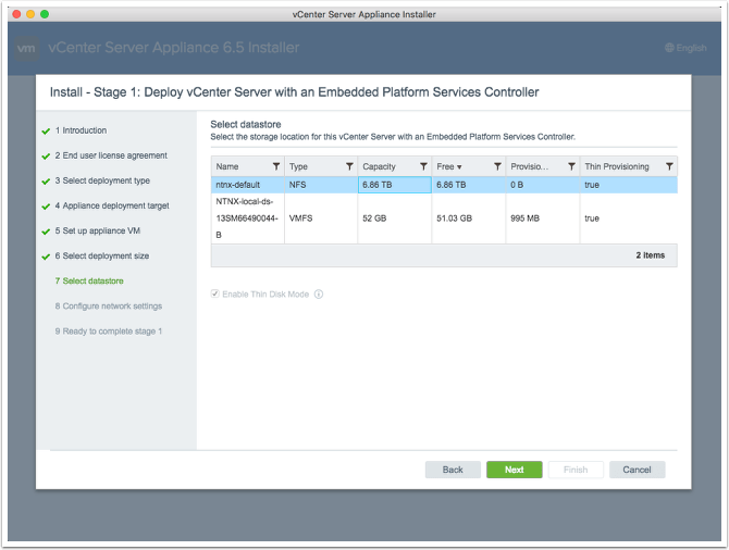 Deploying the VMware vCenter Server Appliance (VCSA) 6.5 from Mac OS