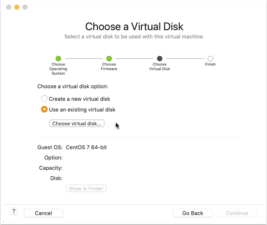 HowTo Convert .qcow2 to .vmdk for VMware Using MacOS Virtual Dennis