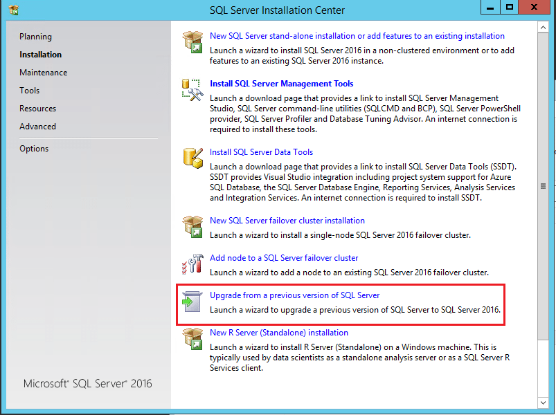 How to Upgrade SQL Server 2014 to SQL Server 2016 Virtualization Howto