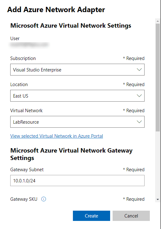 Install and Configure Windows Server 2019 Azure Network Adapter