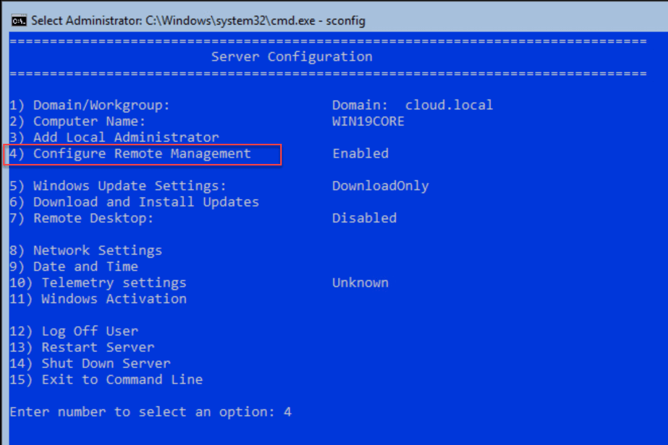 Managing Windows Server 2019 Core with Windows Admin Center Virtualization Howto