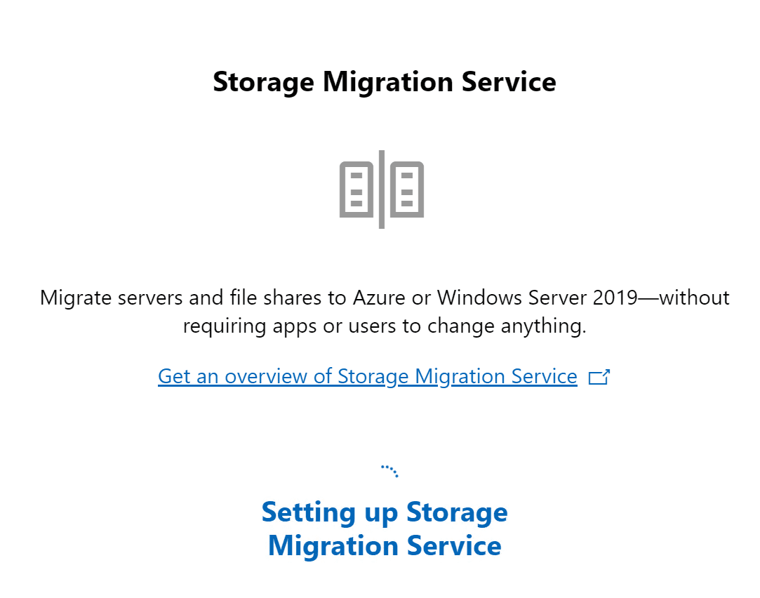Migrate Windows Server 2008 R2 to 2019 with Storage Migration