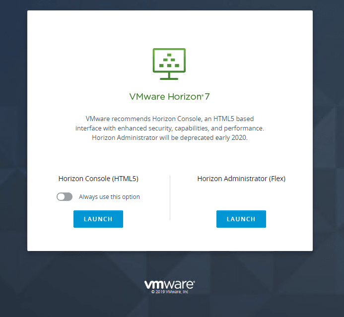VMware Horizon Connection Server 7.11 Installation and Configuration