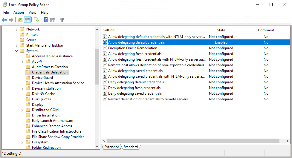 Configure Windows Server RDS 2019 SSO Virtualization Howto