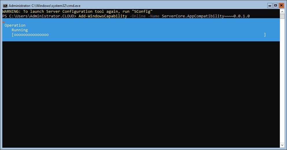 How to install server vdi command line fadseries