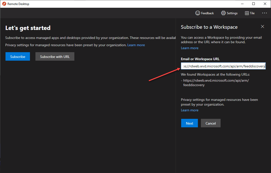 Connect to Windows 365 Cloud PC with RDP