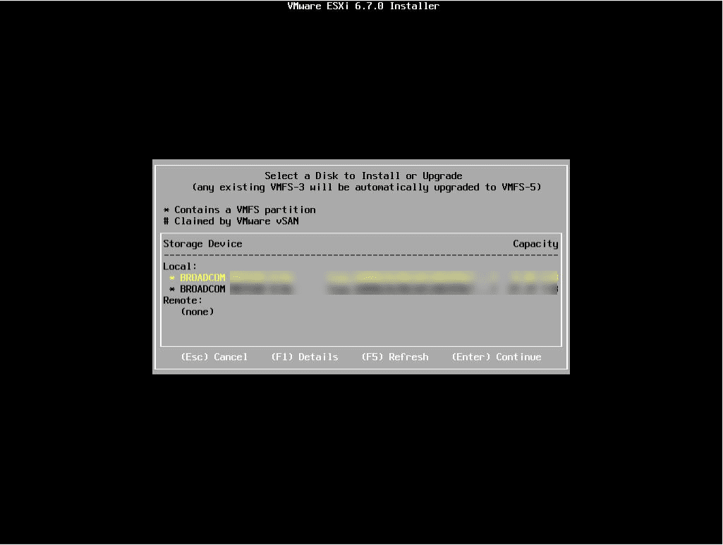ESXi Install Disk not detecting HDD Virtualization Howto