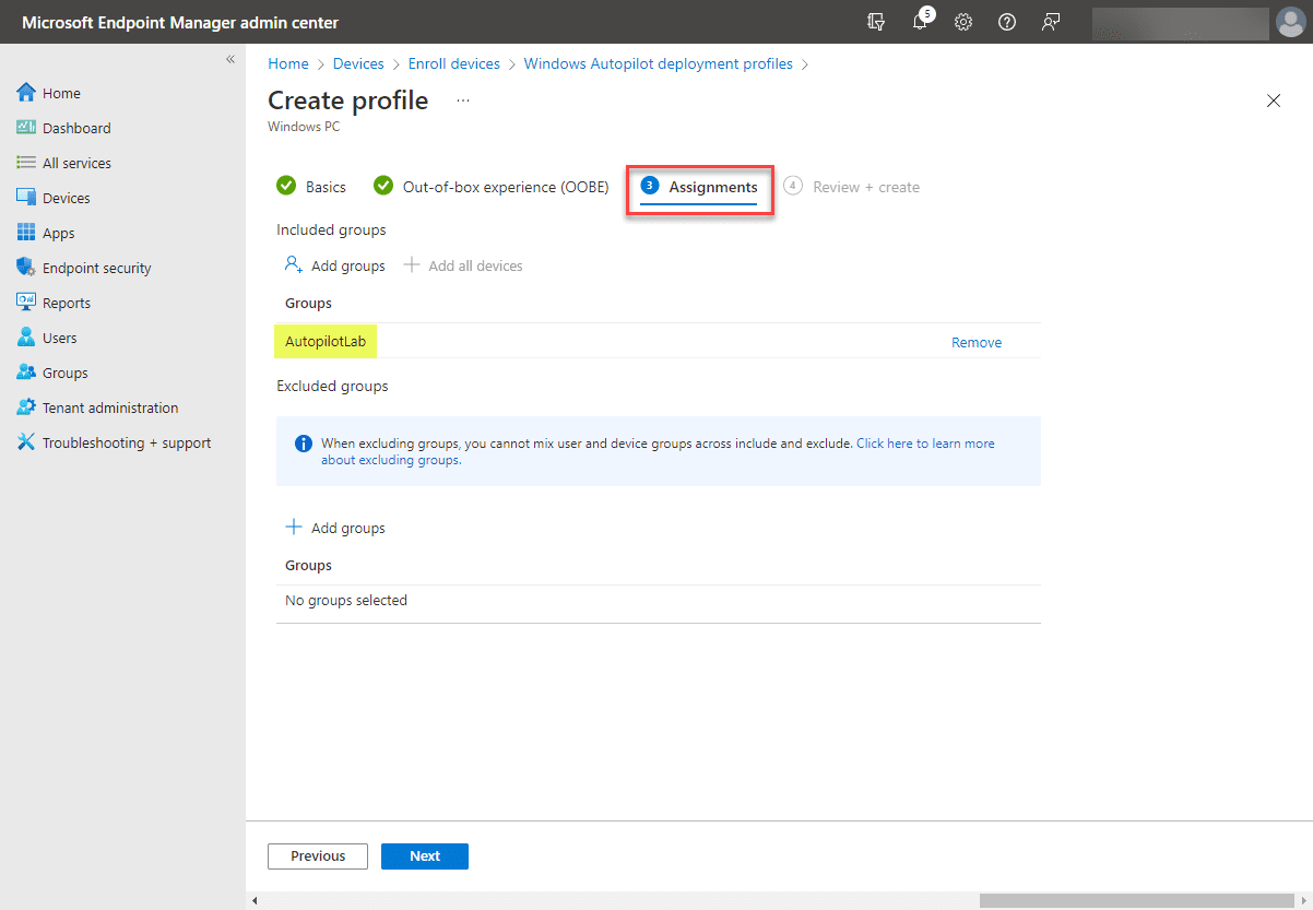Intune Lab Setup with AutoPilot in VMware vSphere Virtualization Howto