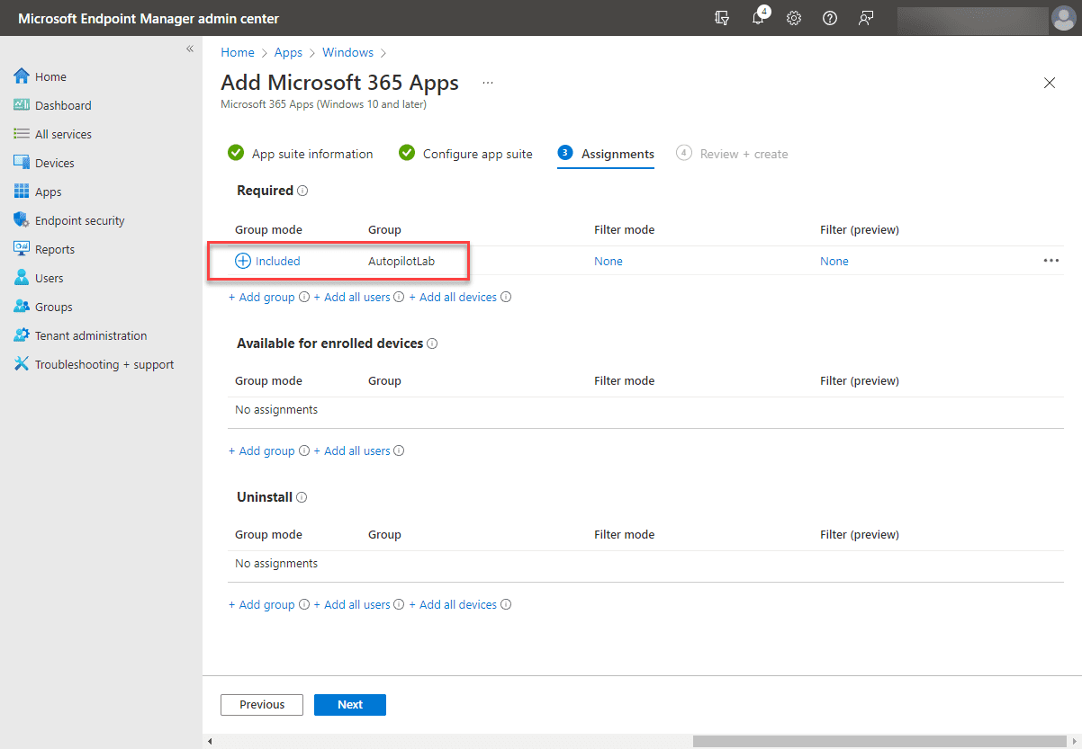 Intune Lab Setup with AutoPilot in VMware vSphere Virtualization Howto