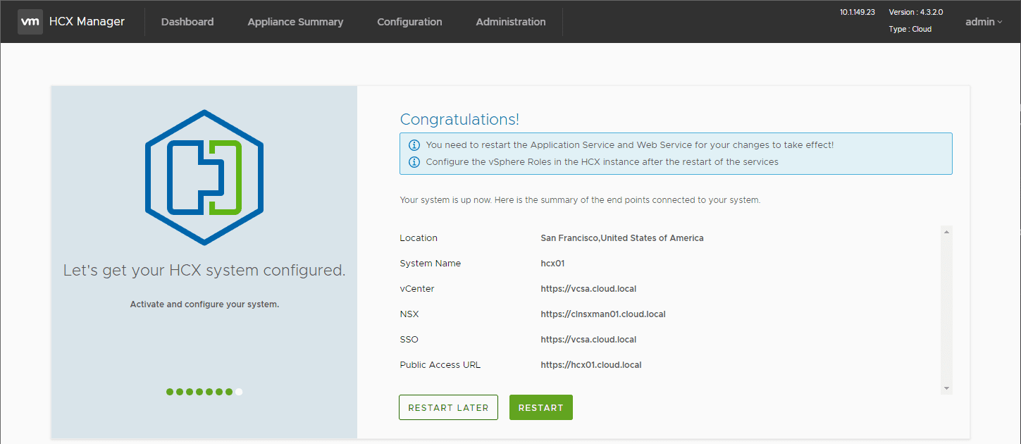 VMware HCX appliances installation and configuration Virtualization Howto