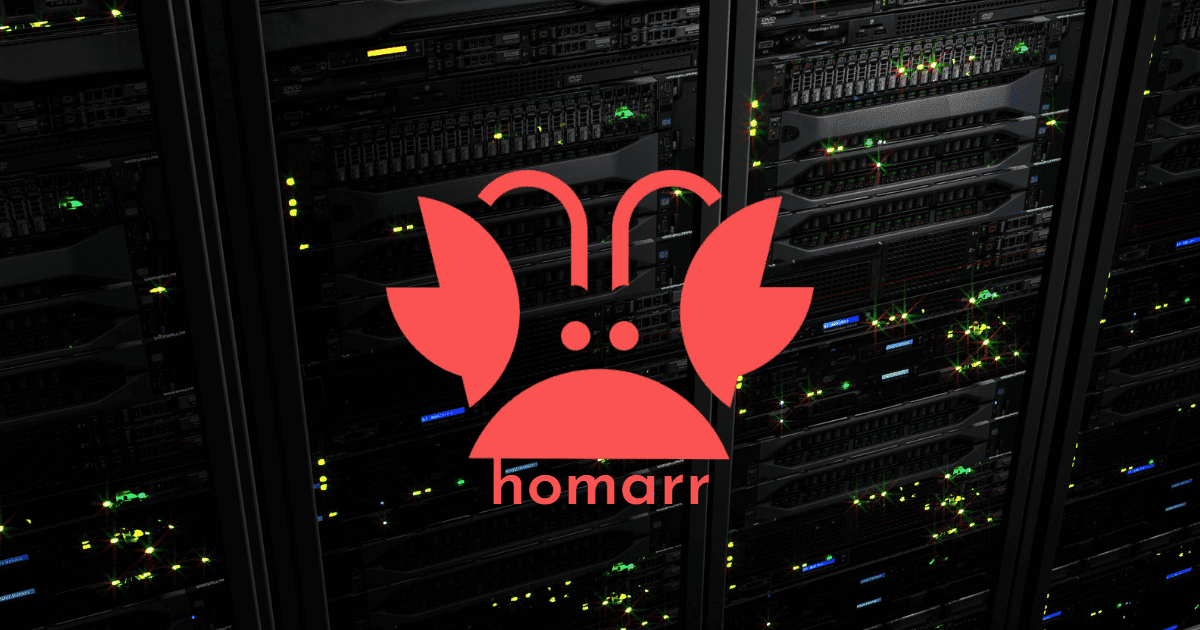 Homarr Sleek Home Lab Dashboard for Server Monitoring Virtualization