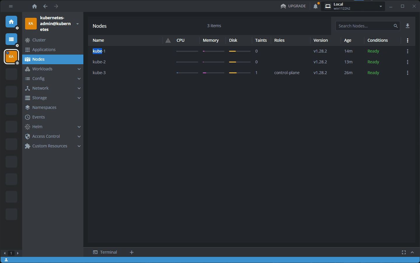 Lens Simple Cluster Management Dashboard and Monitoring