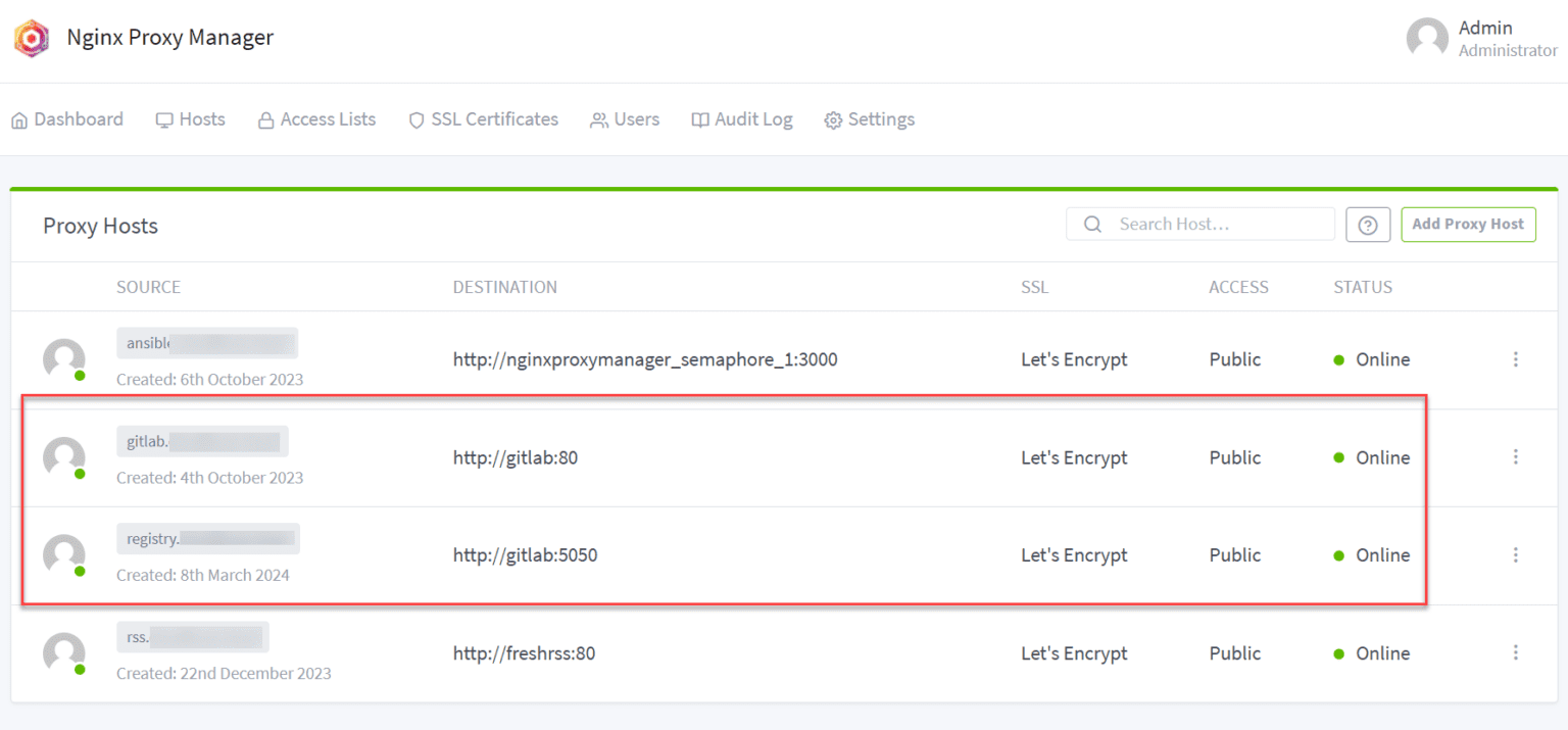 Installing GitLab, Runner, and Container Registry on Your Home Server