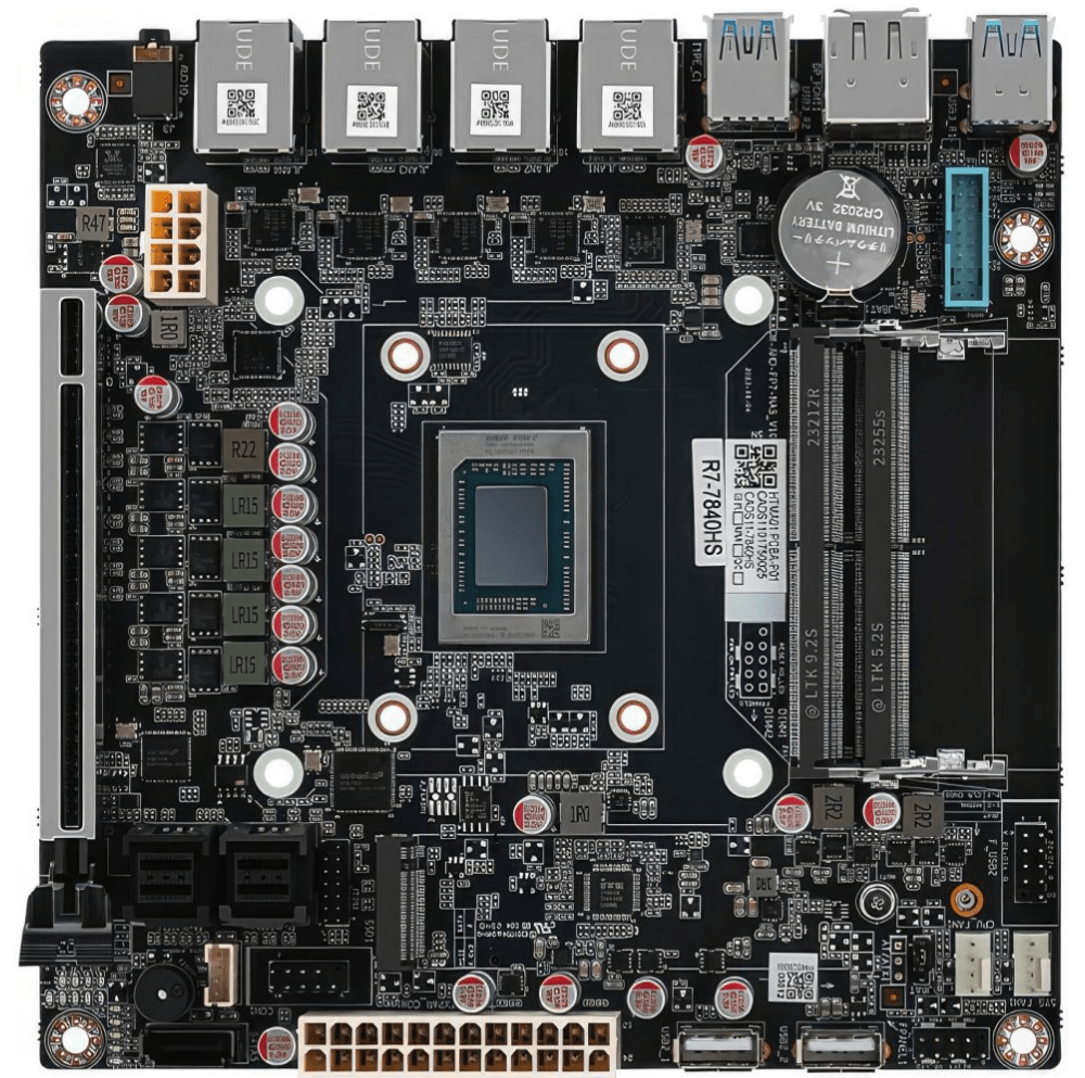 AMD Ryzen Zen 3 or Zen 4 miniITX motherboards with 4 2.5G