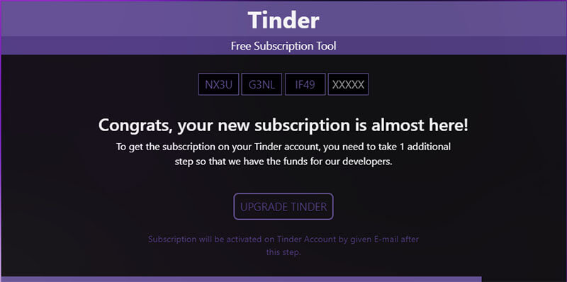 Cancel Your Subscription – Tinder