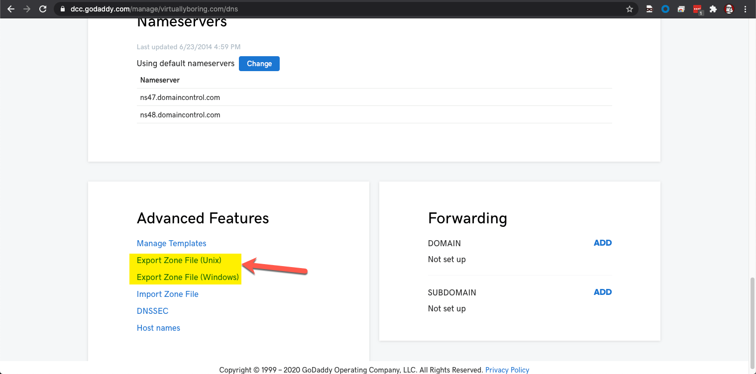 Migrate GoDaddy Domain and DNS to AWS Route 53 Virtually Boring