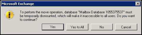 Move the Database Path in Exchange 2010 - Virtually Impossible