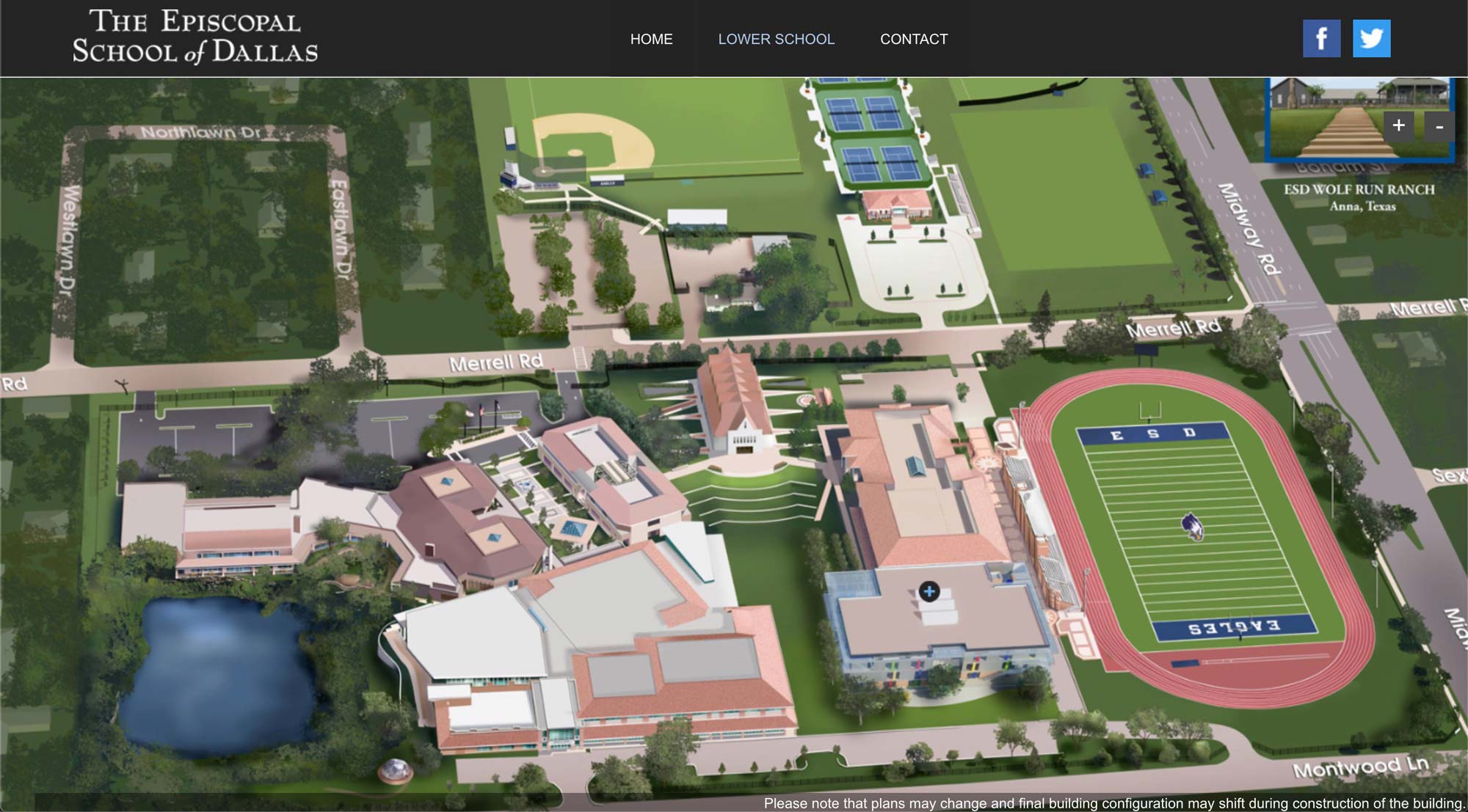 Iona College Campus Map The Episcopal School Of Dallas – Virtual Media 360