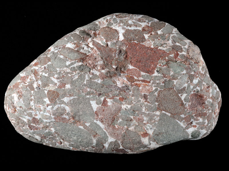 Carbonate cemented conglomerate