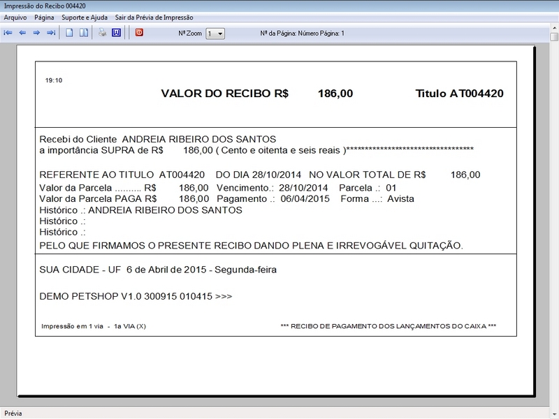 Programa para e Agropecuária com Produtos, Serviços e