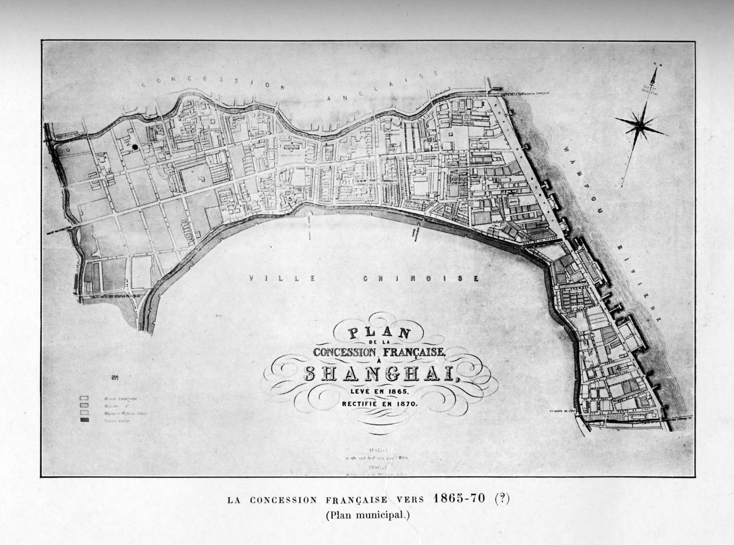 La Concession française vers 18651870 Virtual Shanghai