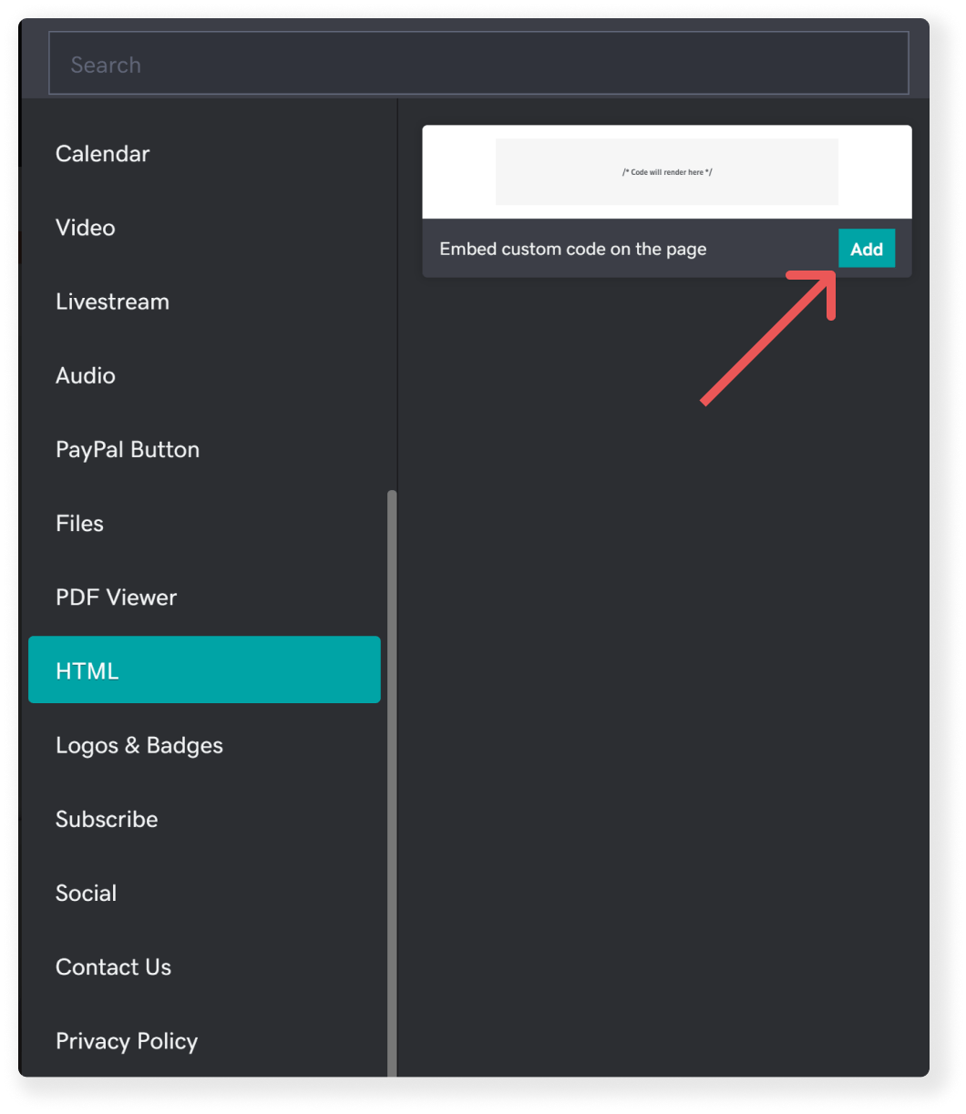 stepbystep add a chatbot to GoDaddy site
