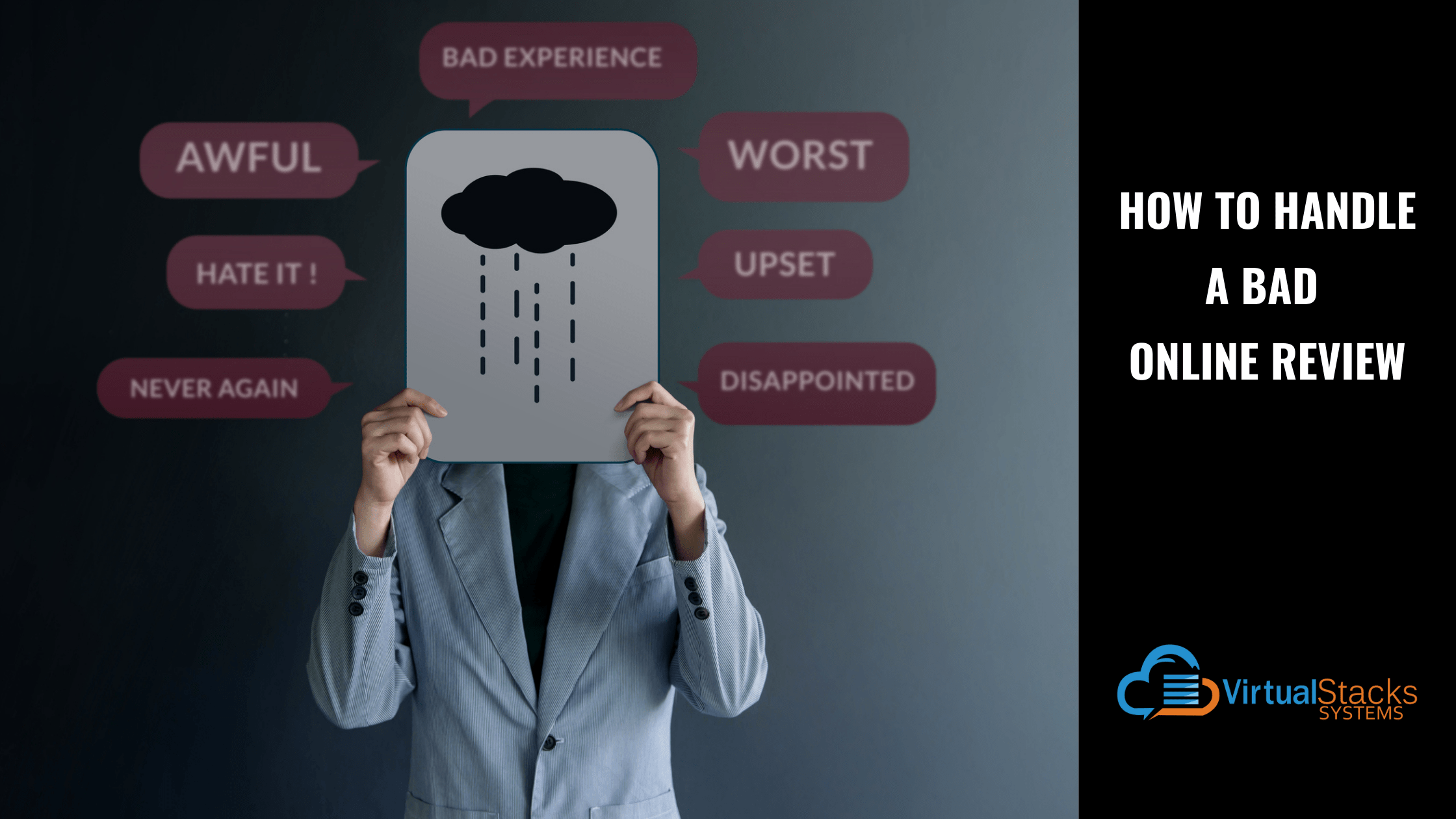 How to Handle a Bad Online Review Virtual Stacks Systems