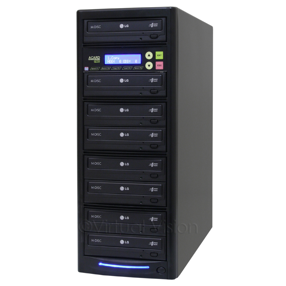 CopyBox 7 professioneel DVD duplicator apparaat voor video producties