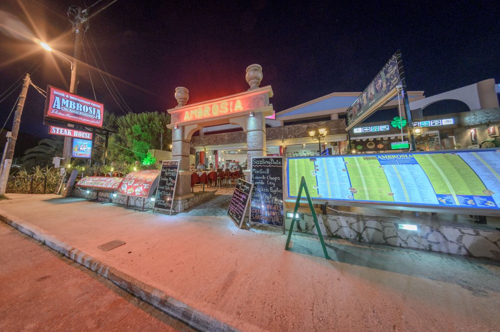Ambrosia Restaurant Kalamaki Zakynthos Zante
