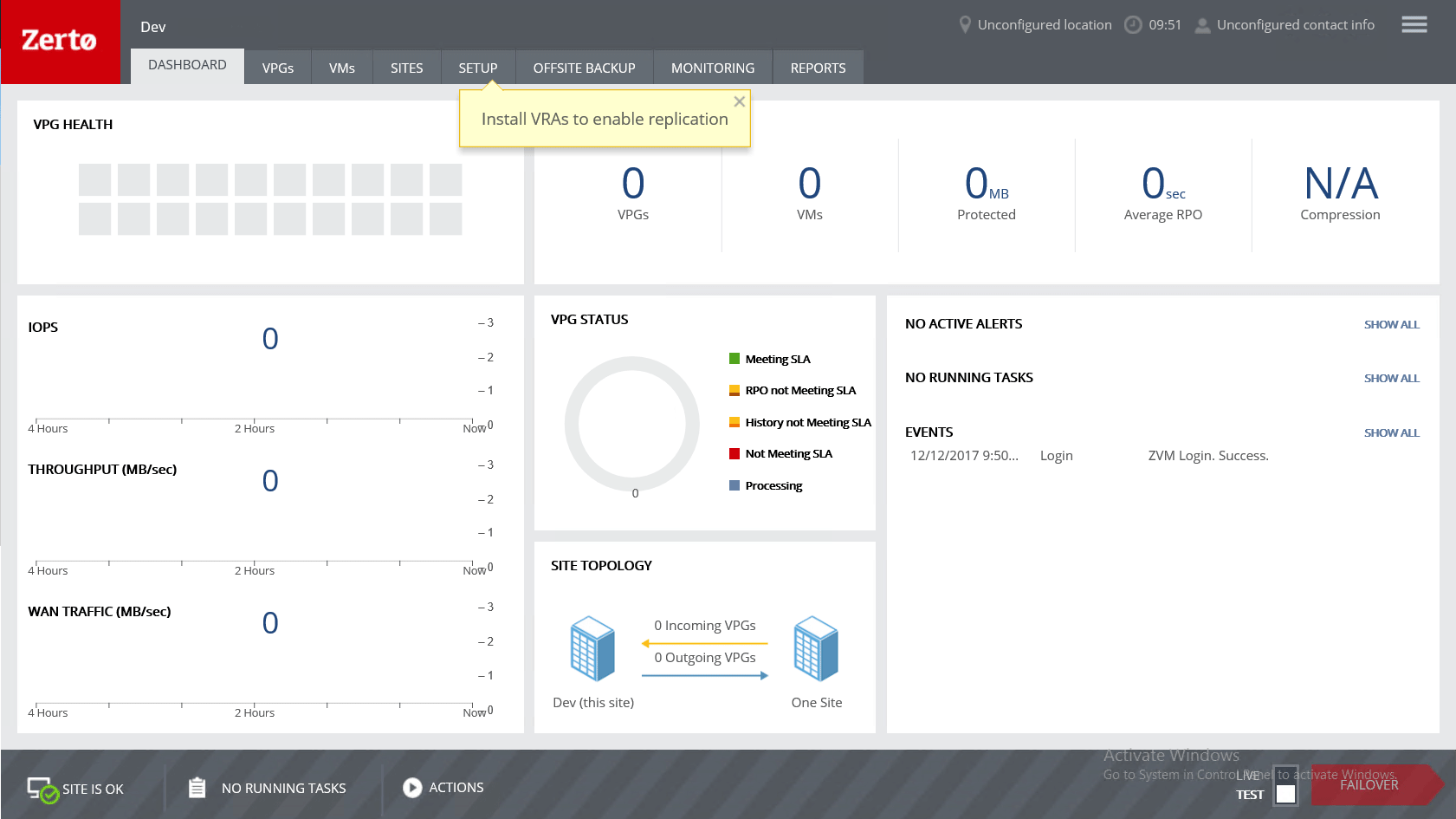 Zerto Replication Install ZVM VirtuBytes