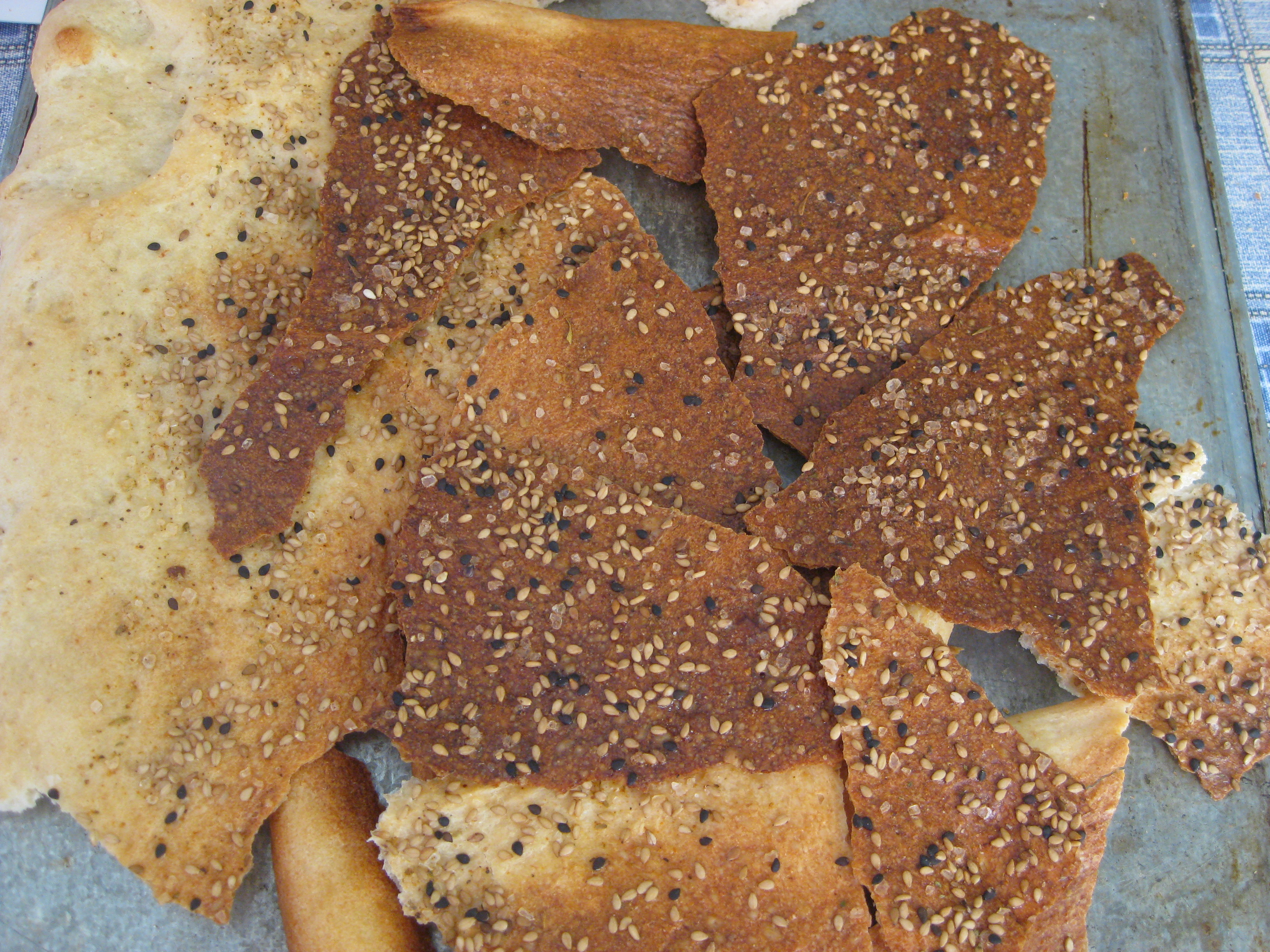 Easy recipe for crackers for National Bread Week