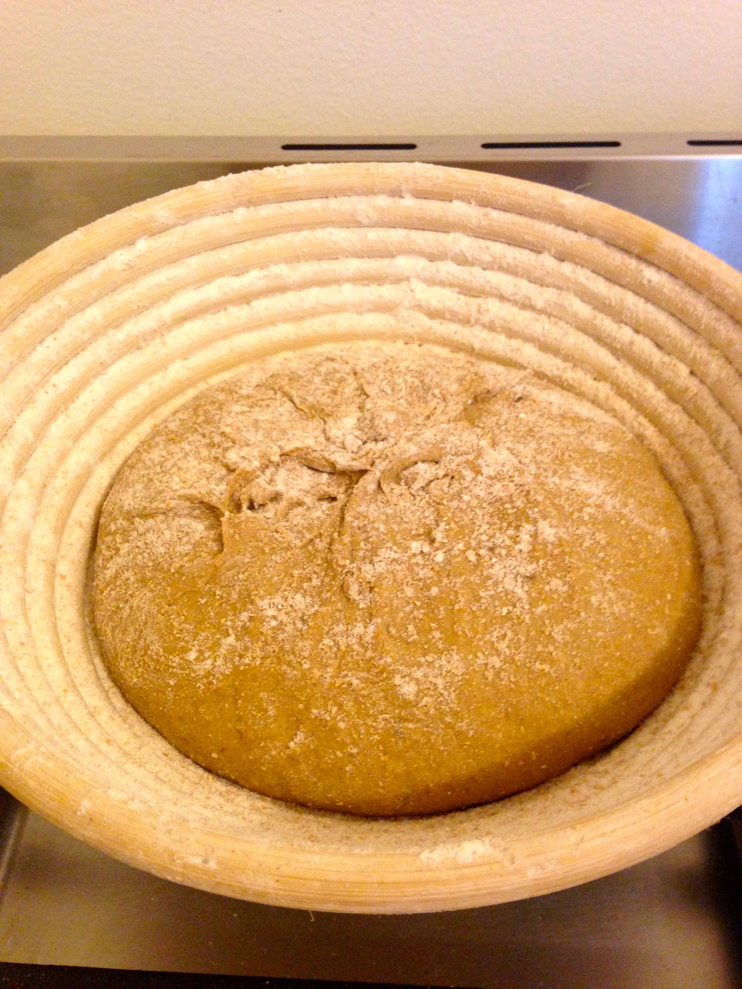 Simple recipe for rye and spelt sourdough bread with caraway seeds