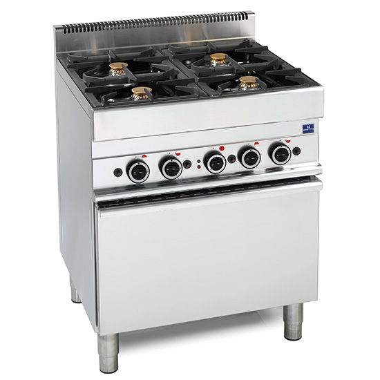 Virtus Group GmbH Catalog VS7080CFGE Gas range on static electric