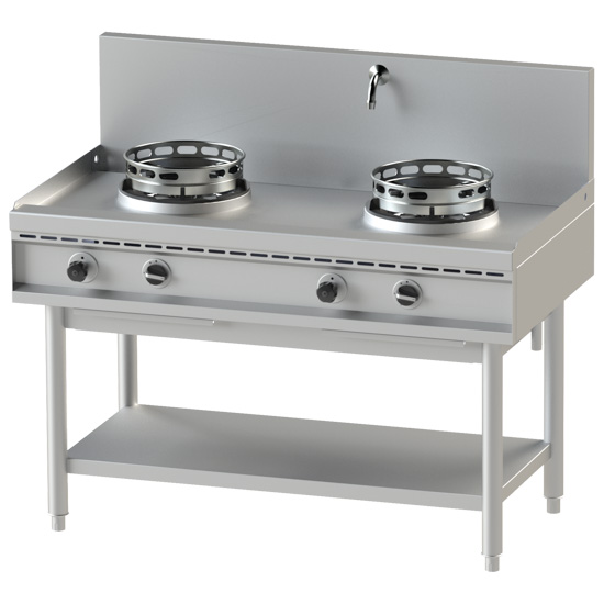 Virtus Group GmbH Catalog AHA0002 gas wok hob with shelf, 2