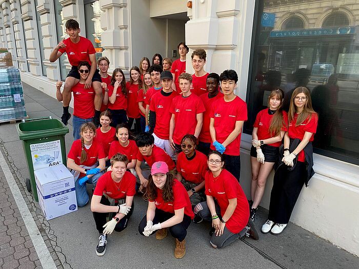 Students Support Wings for Life Charity Run Vienna International School