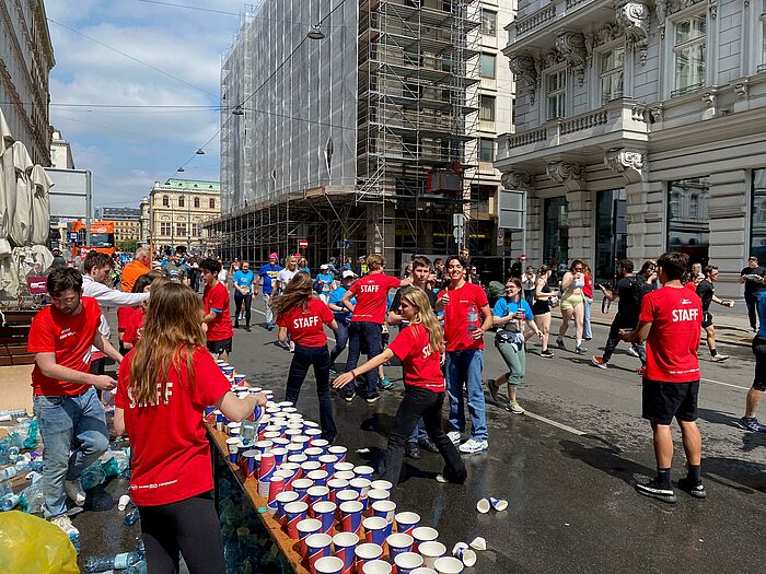 Students Support Wings for Life Charity Run Vienna International School