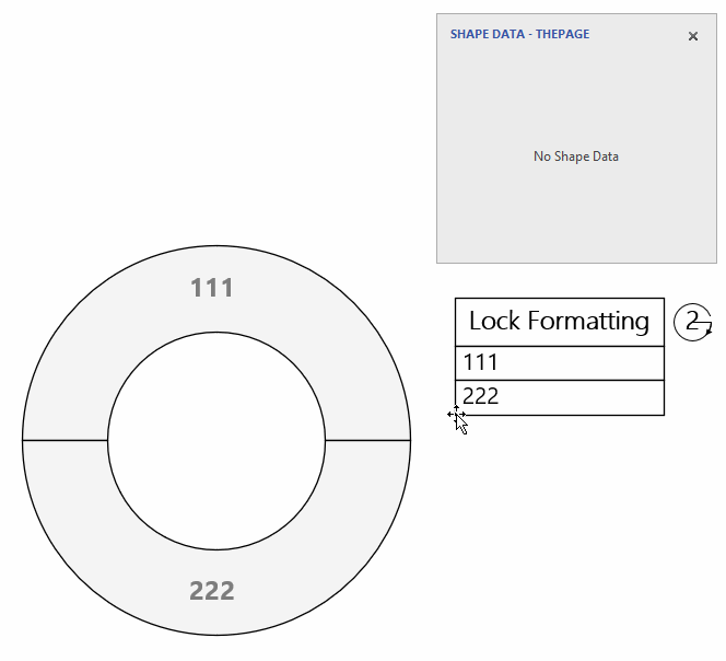 Radial List Shape Visio Guy
