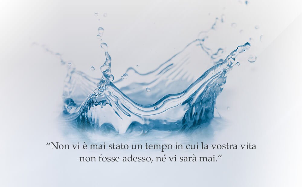 Essere nel "qui e ora" come vivere nel presente Visione