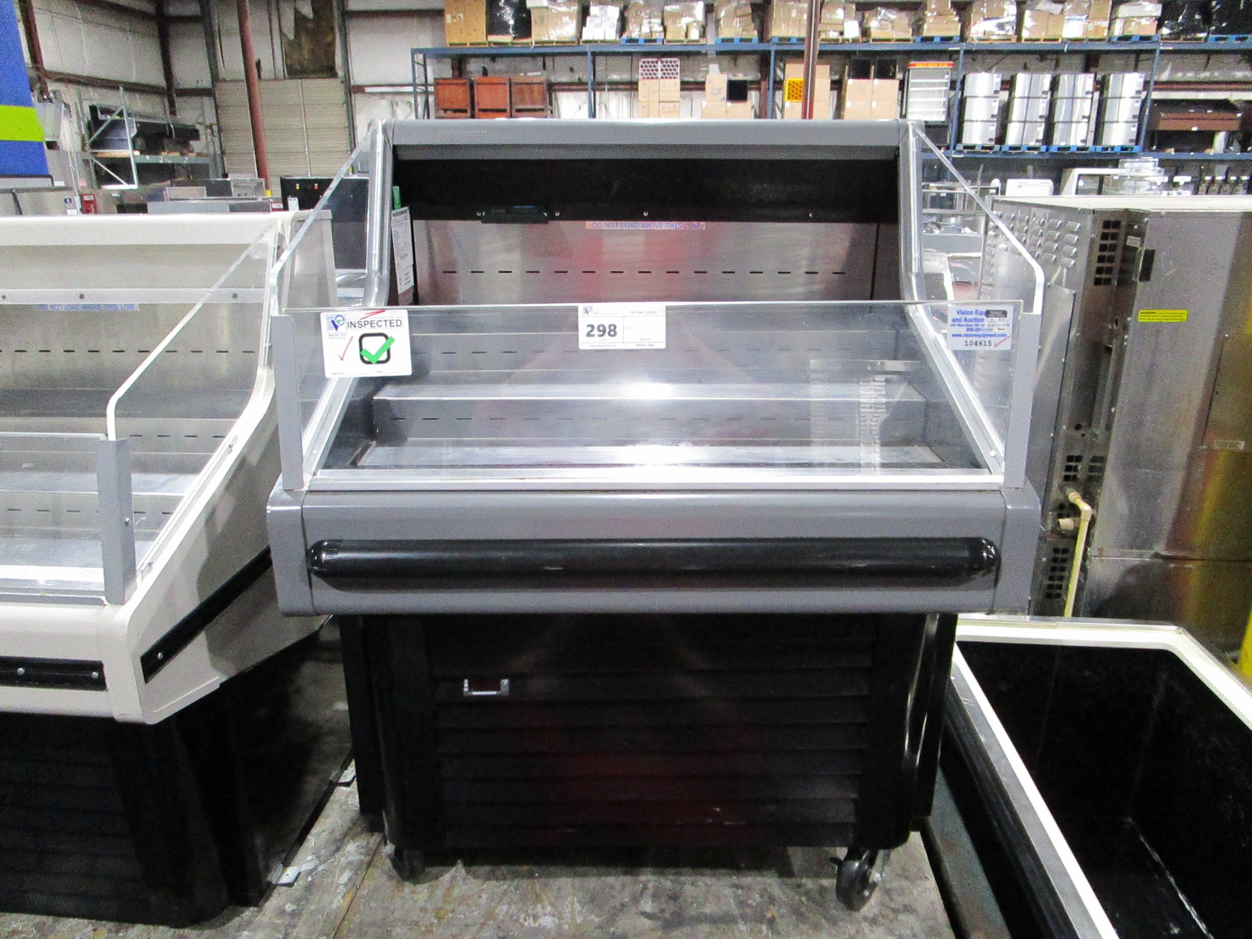 HUSSMANN SHM3 OPEN TOP GRAB & GO REFRIGERATOR COOLER MERCHANDISER CASE