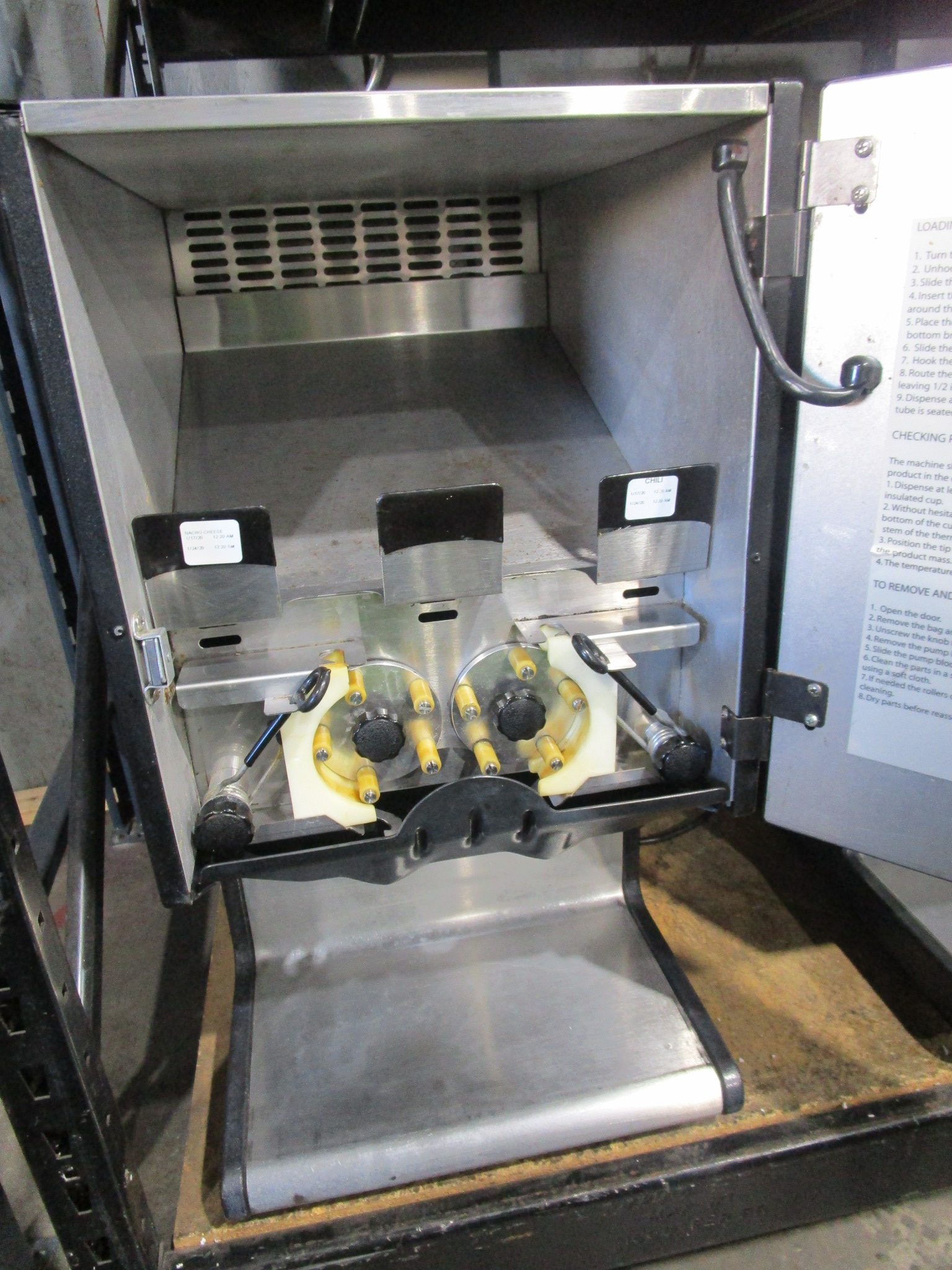 Lot 169 STAR HPDE2 HOT FOOD NACHO CHILI CHEESE DISPENSER Vision