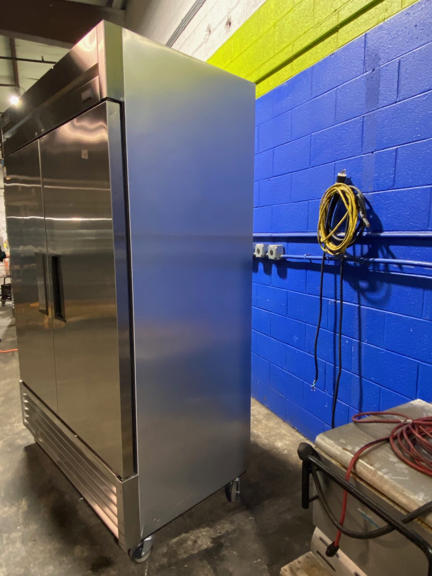 TRUE T49FHC STAINLESS STEEL 2 DOOR REACHIN FREEZER 2021 MODEL