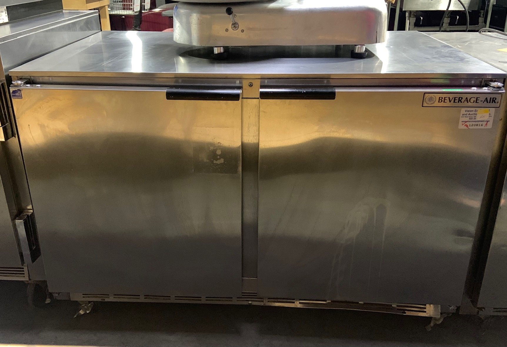 BEVERAGE AIR UCR48A 48” UNDERCOUNTER REFRIGERATOR COOLER WORKTOP 115V