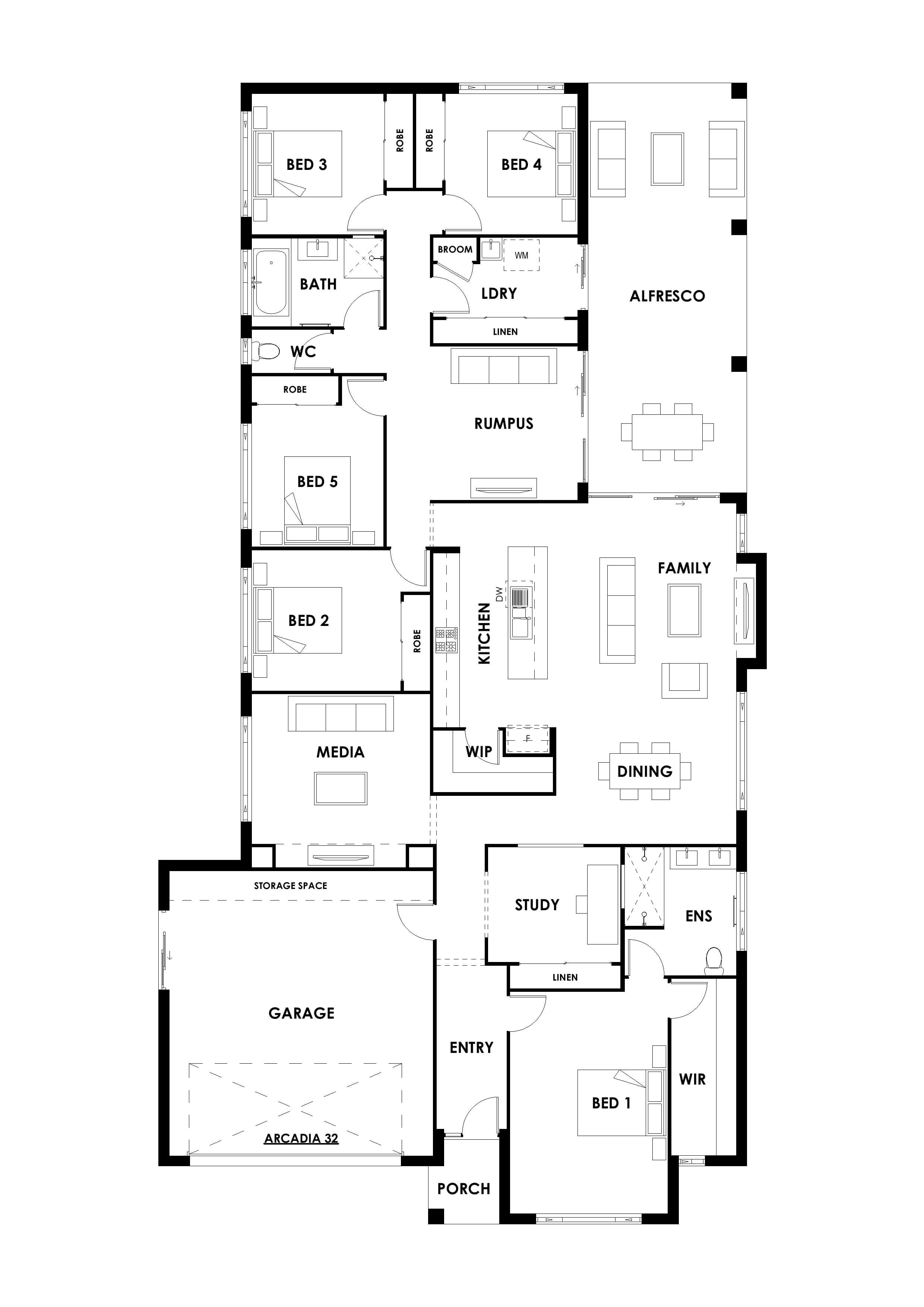 Arcadia Home Design(s) Floor plans, Specs & Photos