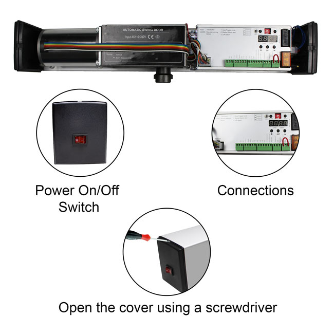 Automatic Door Opener/Closer for Access Control Systems Visionis