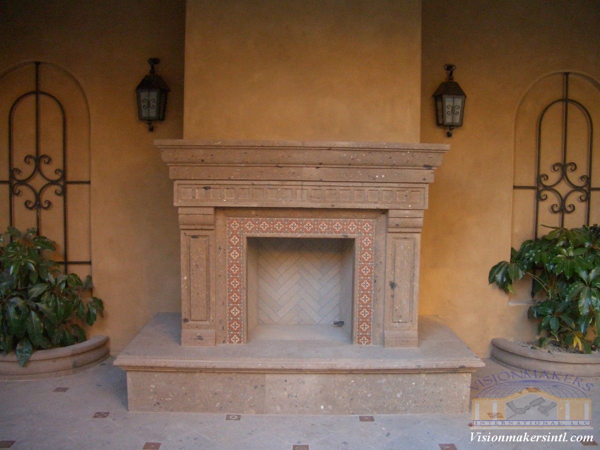 Stone Fireplaces Arizona & Utah Visionmakers