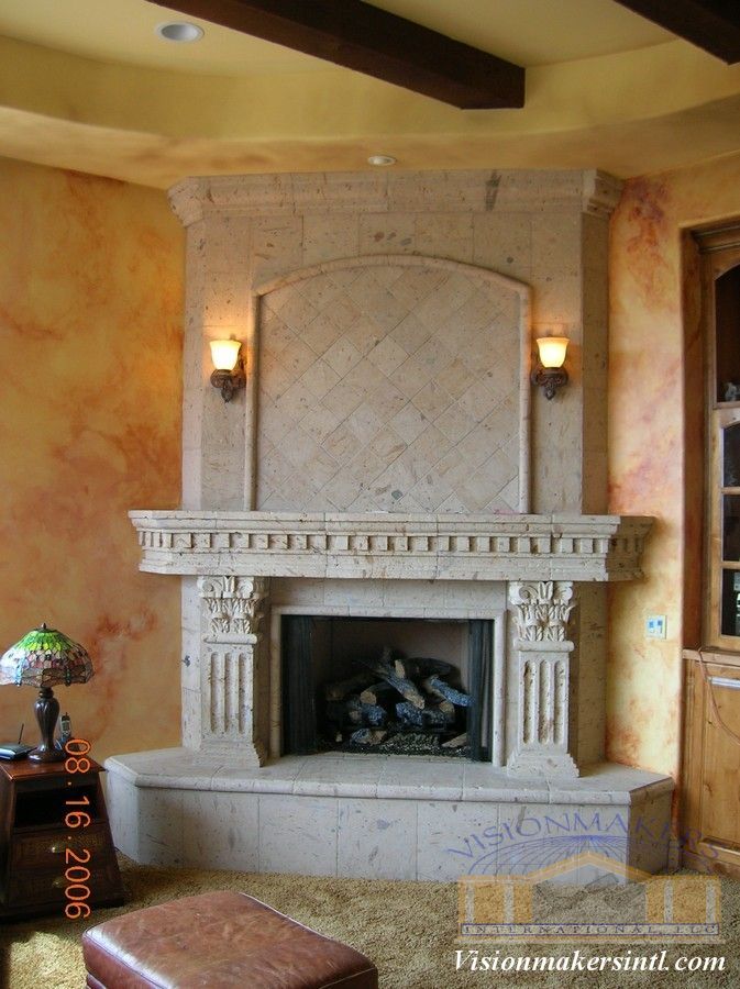 Stone Fireplaces Arizona & Utah Visionmakers