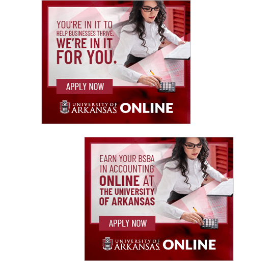 University of Arkansas Online VisionPoint Marketing University of