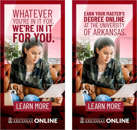 University of Arkansas Online VisionPoint Marketing University of